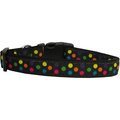 Unconditional Love Black Multi-Dot Dog Collar Large UN847521